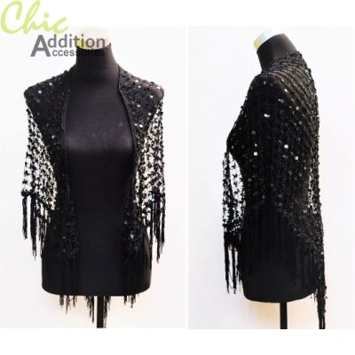 Beaded Shawl 3404-A
